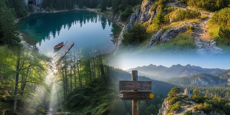 5 места около Триград