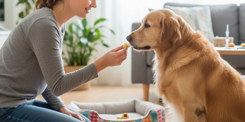 Как правилно да дадеш таблетка на куче